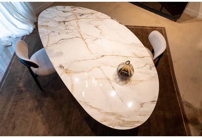 Fidji Organic Shaped Dining Table