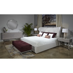 Topaze I Upholstered Bench