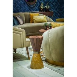 Riviera Pedestal End Table