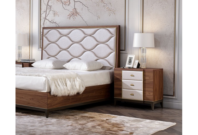 Couture 3 Drawer Nightstand