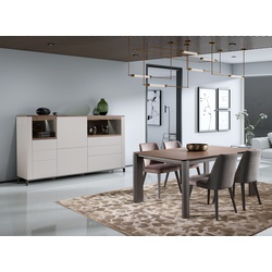 Moon Rectangular Extension Dining Table