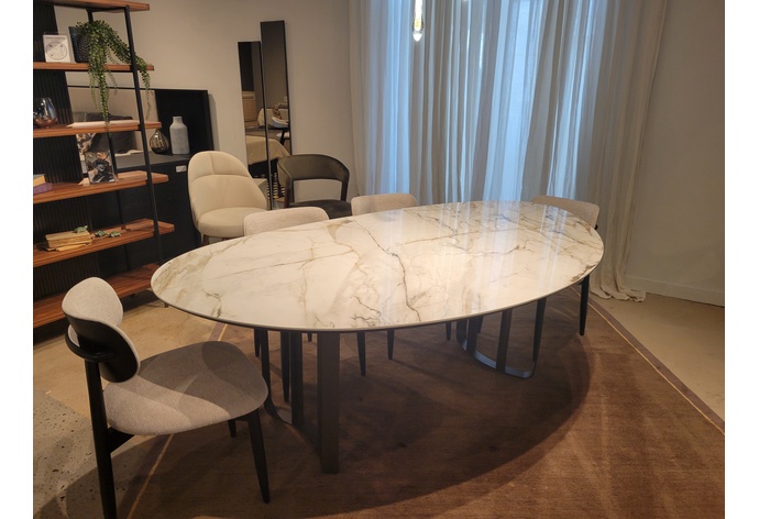 Fidji Organic Shaped Dining Table