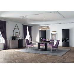 Curve Chair with Button Tuft Sewing Effect