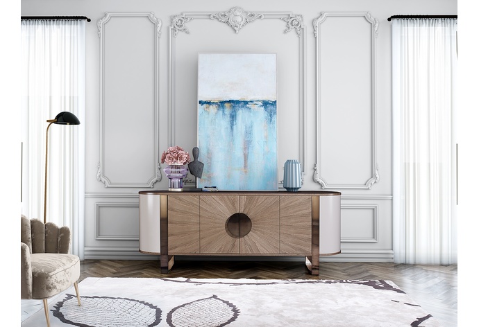 Eclipse Rounded Office Credenza